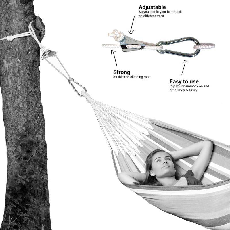 Sample Rope Fixing Smart Rope Fixing - White – Garden Building Store
