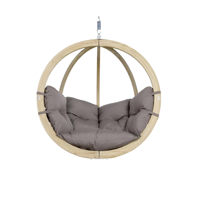 Amazonas Hammock Chair Amazonas | Globo Single Taupe Hanging Chair - (Weatherproof) AZ-2030812