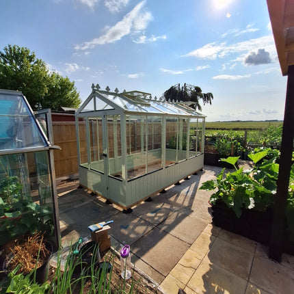 Garden Building Store Greenhouse Shire Holkham 6 x 12 Wooden Greenhouse Shire Holkham 6 x 12 Wooden Greenhouse