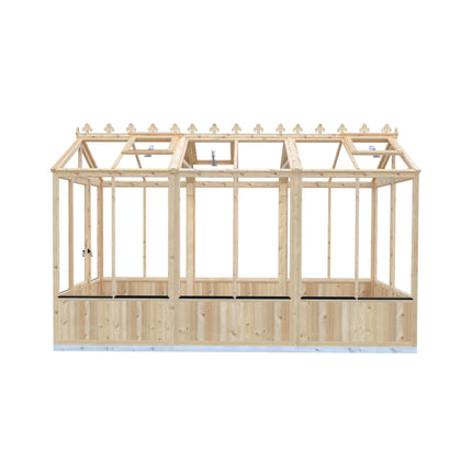 Garden Building Store Greenhouse Shire Holkham 6 x 12 Wooden Greenhouse Shire Holkham 6 x 12 Wooden Greenhouse