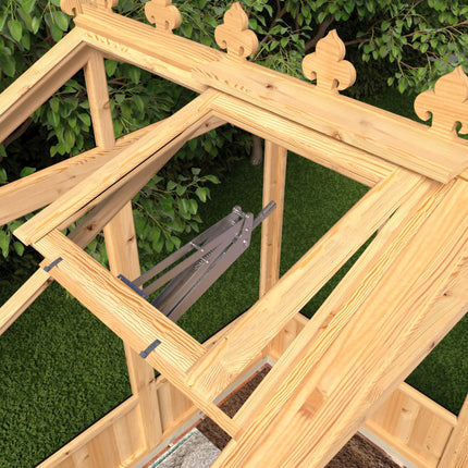 Garden Building Store Greenhouse Shire Holkham 6 x 12 Wooden Greenhouse Shire Holkham 6 x 12 Wooden Greenhouse