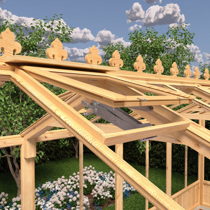 Garden Building Store Greenhouse Shire Holkham 6 x 12 Wooden Greenhouse Shire Holkham 6 x 12 Wooden Greenhouse