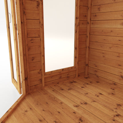 Garden Building Store Summerhouse Mercia 7x7 Premium Corner Summerhouse Mercia 7x7 Premium Corner Summerhouse
