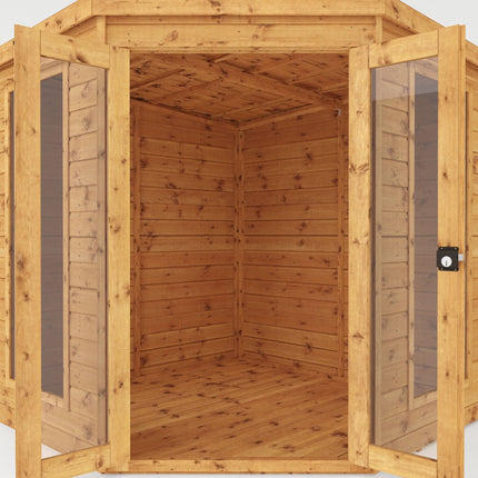 Garden Building Store Summerhouse Mercia 7x7 Premium Corner Summerhouse Mercia 7x7 Premium Corner Summerhouse