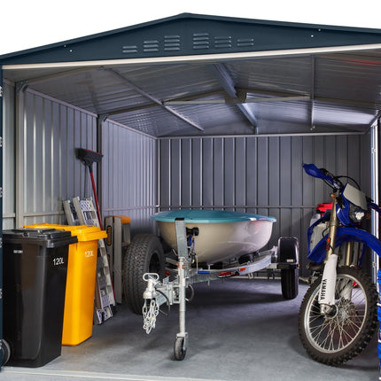 Globel Garages Globel 10 x 15 Dual Door Workshop Garage Globel 10 x 15 Dual Door Workshop Garage