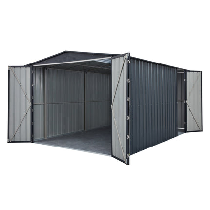 Globel Garages Globel 10 x 15 Dual Door Workshop Garage Globel 10 x 15 Dual Door Workshop Garage