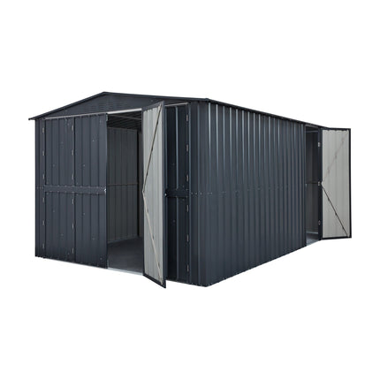 Globel Garages Globel 10 x 15 Dual Door Workshop Garage Globel 10 x 15 Dual Door Workshop Garage