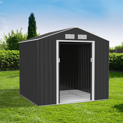 Globel Metal Shed Lotus Hera 7 x 6 Apex Metal Shed - Including Foundation Kit L-HERA-7X6 Lotus Hera 7 x 6 Apex Metal Shed - Including Foundation Kit 5055280416503
