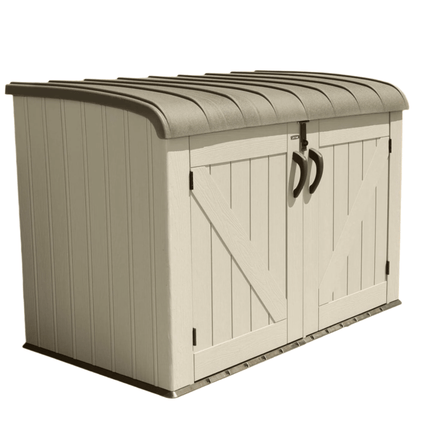 Lifetime Plastic Storage Lifetime 6x3.5ft Heavy Duty Horizontal Storage Plastic Shed LFT 6x3.5 60170 5055280415964