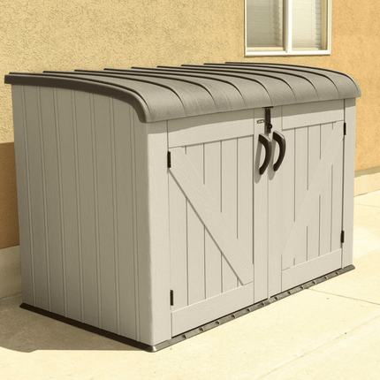 Lifetime Plastic Storage Lifetime 6x3.5ft Heavy Duty Horizontal Storage Plastic Shed LFT 6x3.5 60170 5055280415964
