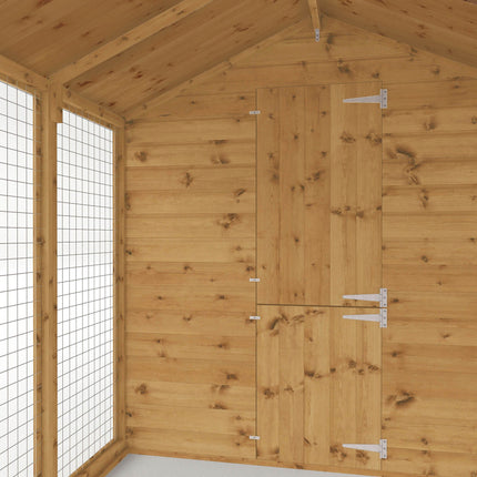 Mercia Dog Kennel Mercia 10x6 Shiplap Apex Dog Kennel & Run Mercia 10x6 Shiplap Apex Dog Kennel & Run