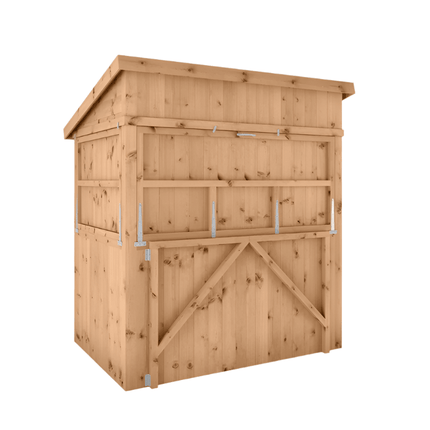 Mercia Garden Bar Mercia 6 x 4 Premium Pressure Treated Garden Bar With Shutters Mercia 6 x 4 Premium Pressure Treated Garden Bar With Shutters
