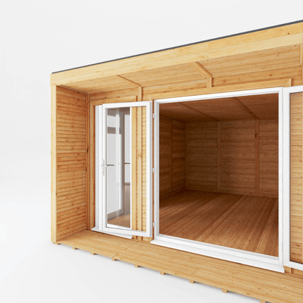 Mercia Garden Room Mercia The Creswell 5m x 4m Insulated Garden Room with White UPVC CressW5D4UPVCW Mercia The Creswell 5m x 4m Insulated Garden Room with White UPVC 5029442020754