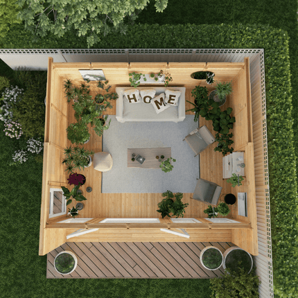 Mercia Garden Room Mercia The Creswell 5m x 4m Insulated Garden Room with White UPVC CressW5D4UPVCW Mercia The Creswell 5m x 4m Insulated Garden Room with White UPVC 5029442020754