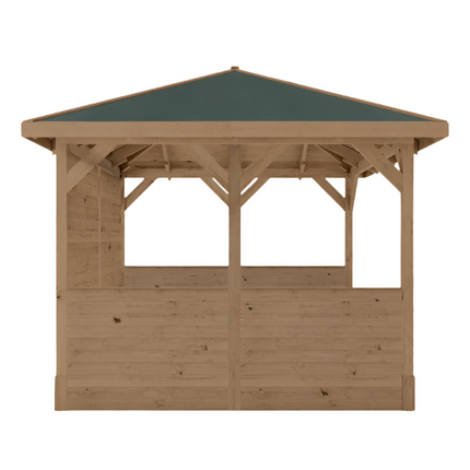 Mercia Gazebo Mercia 10 x 10 (3m x 3m) Traditional Gazebo With Side Panels ESDXL21PT068SK Mercia 10 x 10 (3m x 3m) Traditional Gazebo With Side Panels 5029442023960