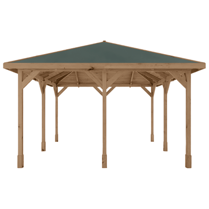 Mercia Gazebo Mercia 13 x 13 (4m x 4m) Pressure Treated Traditional Gazebo ESDXL21PT071SK Mercia 13 x 13 (4m x 4m) Pressure Treated Traditional Gazebo 5029442023991