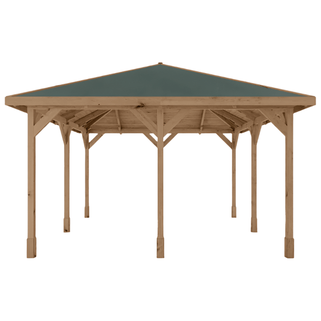 Mercia Gazebo Mercia 13 x 13 (4m x 4m) Pressure Treated Traditional Gazebo ESDXL21PT071SK Mercia 13 x 13 (4m x 4m) Pressure Treated Traditional Gazebo 5029442023991