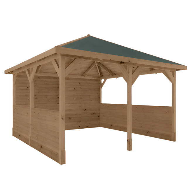Mercia Gazebo Mercia 13 x 13 (4m x 4m) Pressure Treated Traditional Gazebo with Side Panels ESDXL21PT072SK Mercia 13 x 13 (4m x 4m) Pressure Treated Traditional Gazebo with Side Panels 5029442024004