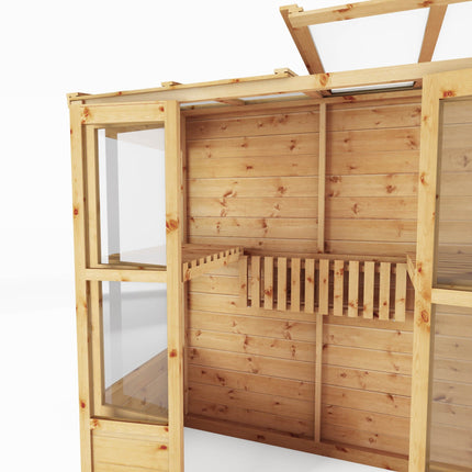 Mercia Greenhouse Mercia 6 x 3 Wooden Victorian Greenhouse Mercia 6 x 3 Wooden Victorian Greenhouse