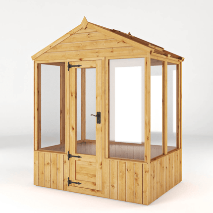 Mercia Greenhouse Mercia 6 x 4 Premium Woodsman Apex Glass Greenhouse Mercia 6 x 4 Premium Woodsman Apex Glass Greenhouse