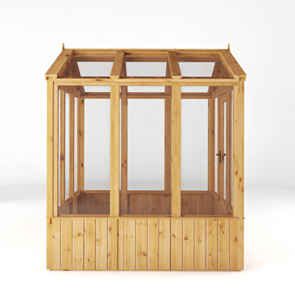 Mercia Greenhouse Mercia 6 x 6 Premium Woodsman Apex Glass Greenhouse Mercia 6 x 6 Premium Woodsman Apex Glass Greenhouse