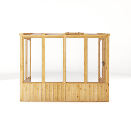Mercia Greenhouse Mercia 8 x 4 Premium Woodsman Pent Glass Lean-To Greenhouse Mercia 8 x 4 Premium Woodsman Pent Glass Lean-To Greenhouse