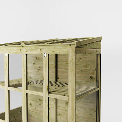 Mercia Greenhouses Mercia 6 x 3 Traditional Tall Wall Greenhouse Mercia 6 x 3 Traditional Tall Wall Greenhouse