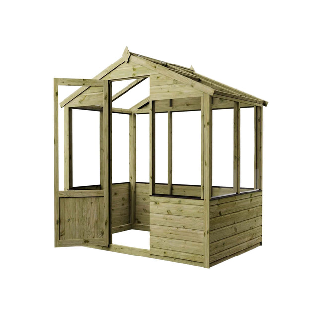 Mercia Greenhouses Mercia 6 x 4 Evesham Traditional Wooden Greenhouse Mercia 6 x 4 Evesham Traditional Wooden Greenhouse