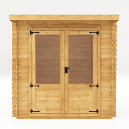 Mercia Log Cabins Mercia 2.4m x 2.4m Pent Log Cabin - 19mm Mercia 2.4m x 2.4m Pent Log Cabin - 19mm