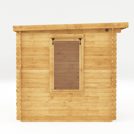 Mercia Log Cabins Mercia 2.4m x 2.4m Pent Log Cabin - 19mm Mercia 2.4m x 2.4m Pent Log Cabin - 19mm