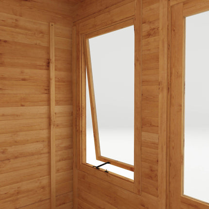 Mercia Log Cabins Mercia 3m x 3m (10 x 10) Pent 19mm Log Cabin Mercia 3m x 3m (10 x 10) Pent 19mm Log Cabin