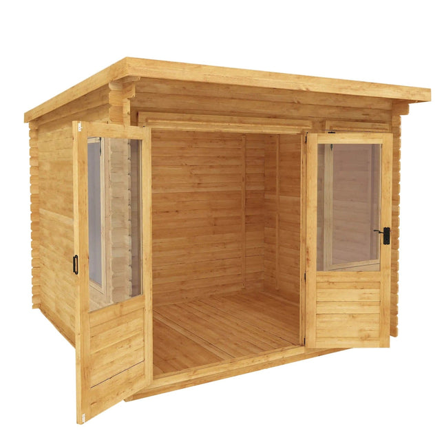 Mercia Log Cabins Mercia 3m x 3m (10 x 10) Pent 19mm Log Cabin Mercia 3m x 3m (10 x 10) Pent 19mm Log Cabin