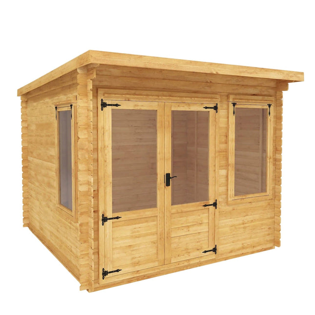 Mercia Log Cabins Mercia 3m x 3m (10 x 10) Pent 19mm Log Cabin Mercia 3m x 3m (10 x 10) Pent 19mm Log Cabin