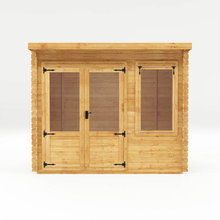 Mercia Log Cabins Mercia 3m x 3m (10 x 10) Pent 19mm Log Cabin Mercia 3m x 3m (10 x 10) Pent 19mm Log Cabin
