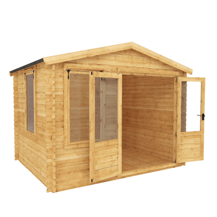 Mercia Log Cabins Mercia 9 x 11 (2.6m x 3.3m) Log Cabin - 19mm Logs Mercia 9 x 11 (2.6m x 3.3m) Log Cabin - 19mm Logs