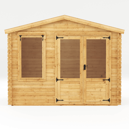 Mercia Log Cabins Mercia 9 x 11 (2.6m x 3.3m) Log Cabin - 19mm Logs Mercia 9 x 11 (2.6m x 3.3m) Log Cabin - 19mm Logs