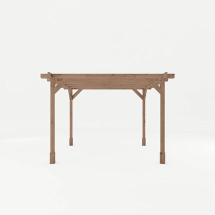 Mercia Pergola Mercia 10 x 10 (3.0m x 3.0m) Pressure Treated Wooden Pergola ESDXL21PT064SK Mercia 10 x 10 (3.0m x 3.0m) Pressure Treated Wooden Pergola 5029442023922