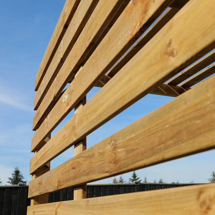Mercia Pergola Mercia 13 x 7 (4.0m x 2.0m) Pressure Treated Modern Wooden Pergola ESDXL21PT063SK Mercia 13 x 7 (4.0m x 2.0m) Pressure Treated Modern Wooden Pergola 5029442023915