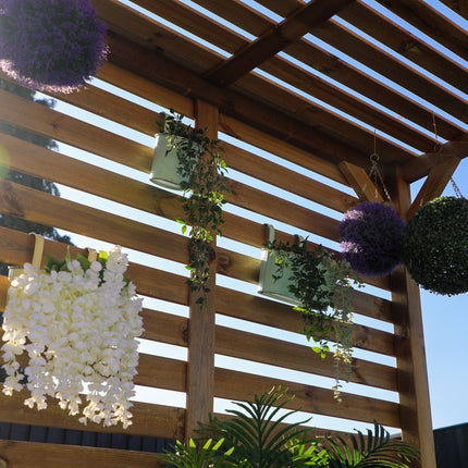 Mercia Pergola Mercia 7 x 7 (2.0m x 2.0m) Pressure Treated Modern Wooden Pergola ESDXL21PT062SK Mercia 7 x 7 (2.0m x 2.0m) Pressure Treated Modern Wooden Pergola 5029442023908
