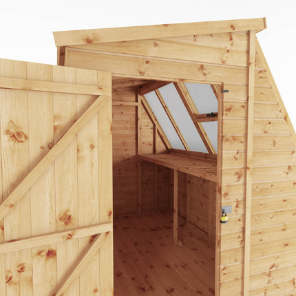 Mercia Potting Shed Mercia 8 x 6 Premium Potting Shed Greenhouse Mercia 8 x 6 Premium Potting Shed Greenhouse