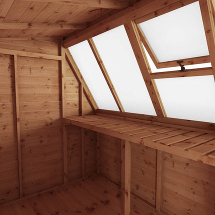 Mercia Potting Shed Mercia 8 x 6 Premium Potting Shed Greenhouse Mercia 8 x 6 Premium Potting Shed Greenhouse
