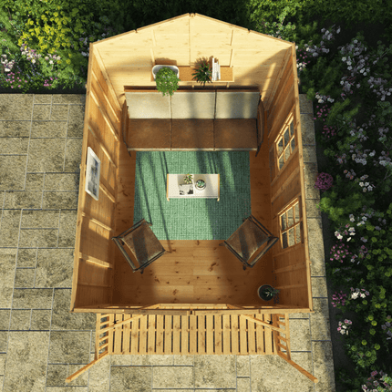 Mercia Summerhouse Mercia 12 x 8 Wessex Summerhouse – Shiplap, Dip Treated Mercia 12 x 8 Wessex Summerhouse – Shiplap, Dip Treated