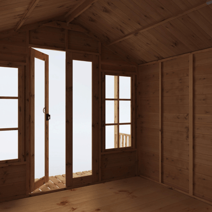 Mercia Summerhouse Mercia 12 x 8 Wessex Summerhouse – Shiplap, Dip Treated Mercia 12 x 8 Wessex Summerhouse – Shiplap, Dip Treated