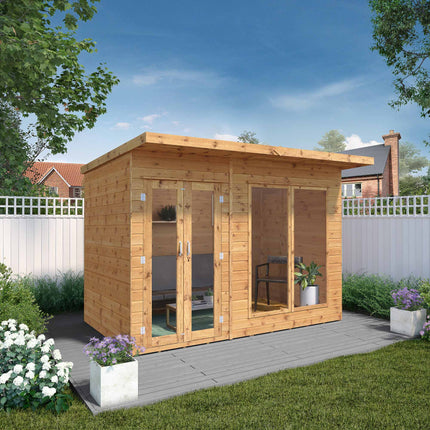 Mercia Summerhouses Mercia 10 x 6 Maine Pent Summerhouse Mercia 10 x 6 Maine Pent Summerhouse