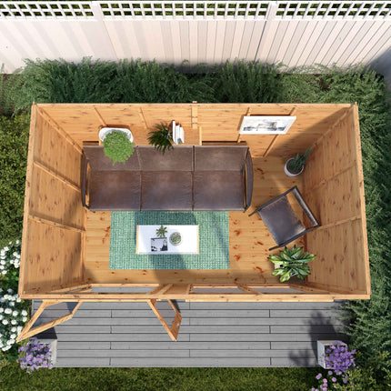 Mercia Summerhouses Mercia 10 x 6 Maine Pent Summerhouse Mercia 10 x 6 Maine Pent Summerhouse