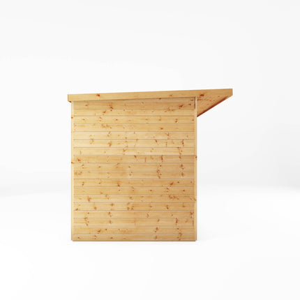 Mercia Summerhouses Mercia 12 x 6 Maine Pent Summerhouse With Side Shed Mercia 12 x 6 Maine Pent Summerhouse With Side Shed