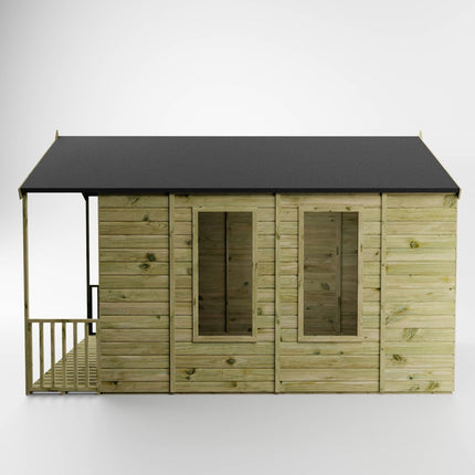 Mercia Summerhouses Mercia 12 x 8 Wessex Summerhouse with Veranda Mercia 12 x 8 Wessex Summerhouse with Veranda