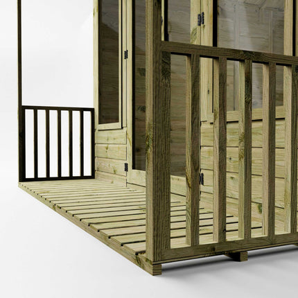 Mercia Summerhouses Mercia 12 x 8 Wessex Summerhouse with Veranda Mercia 12 x 8 Wessex Summerhouse with Veranda