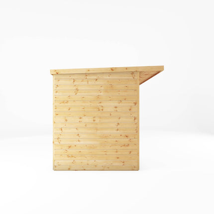 Mercia Summerhouses Mercia 16 x 6 Maine Pent Summerhouse With Patio Area Mercia 16 x 6 Maine Pent Summerhouse With Patio Area