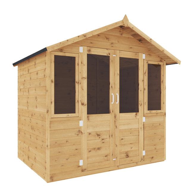 Mercia Summerhouses Mercia 7 x 5 Traditional Double Door Summerhouse Mercia 7 x 5 Traditional Double Door Summerhouse